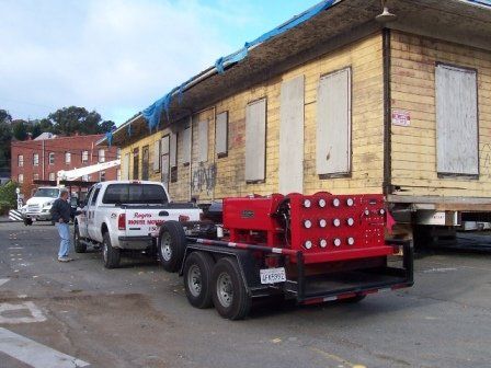 House Moving for Relocation Using Truck – Antioch, CA – Rogers House Moving