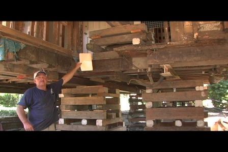 Pile of Woods – Antioch, CA – Rogers House Moving