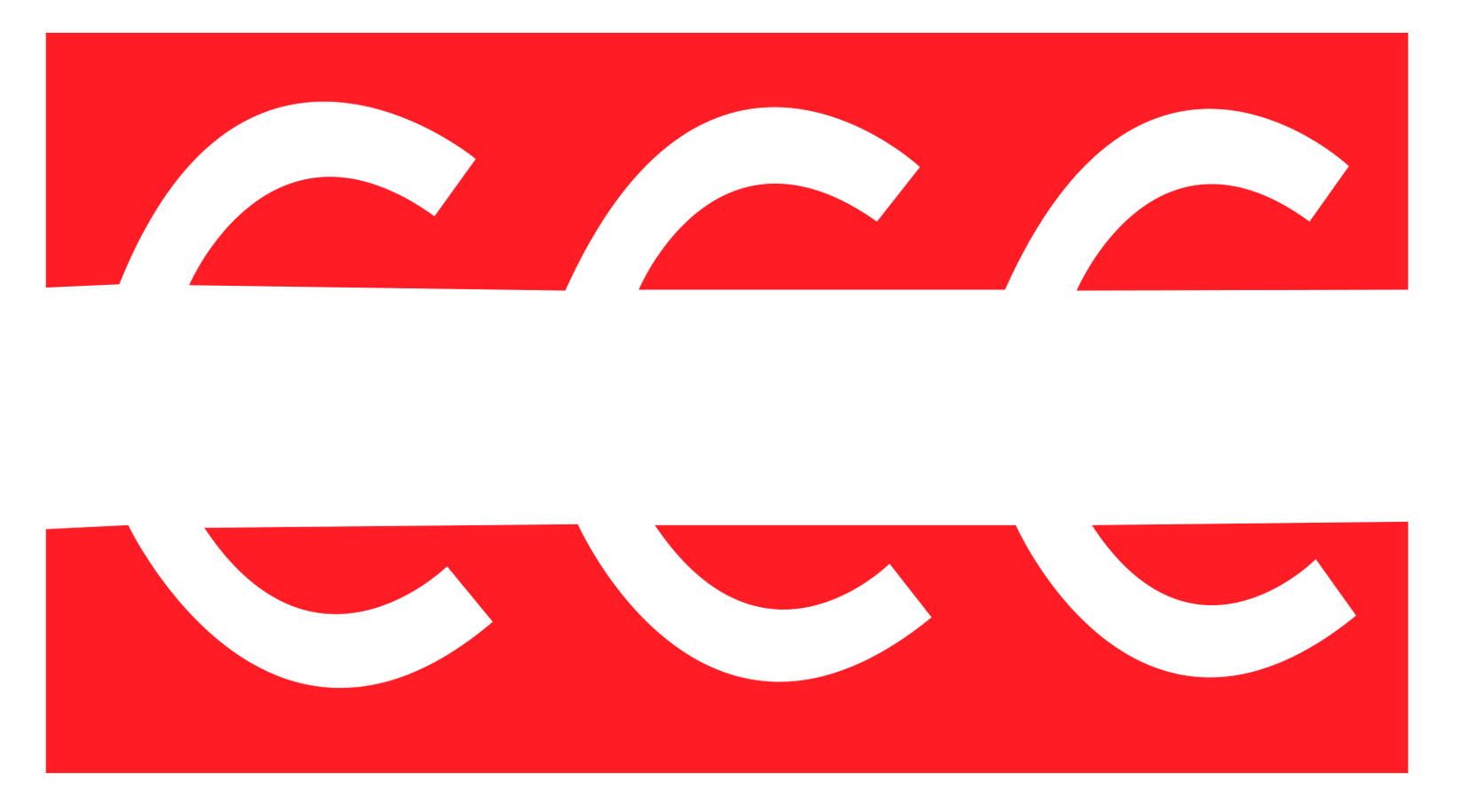 A logo for a company called clemmer concrete on a white background.