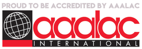 Proud to be accredited by aaalac international logo