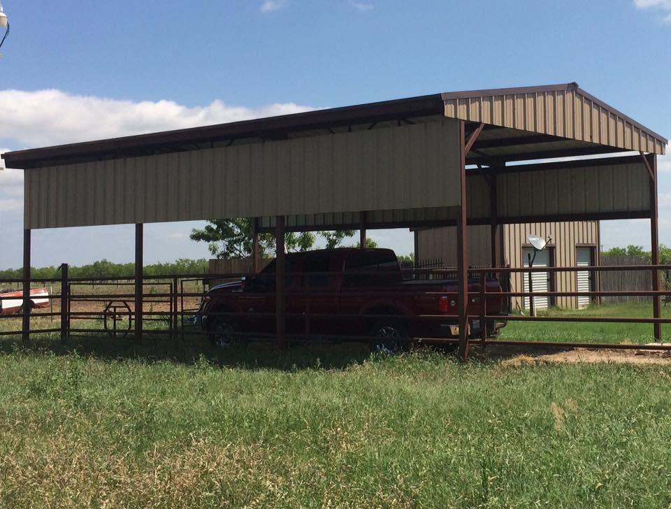 Metal Carport on Abilene, TX Property