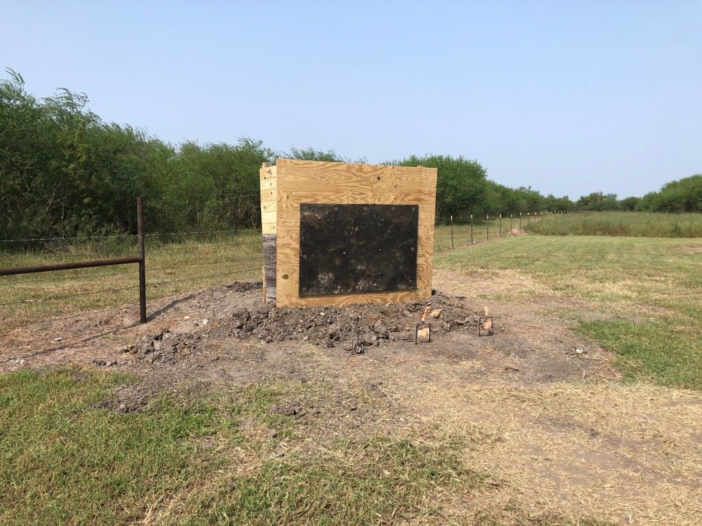 New Handgun Backstop - 2020