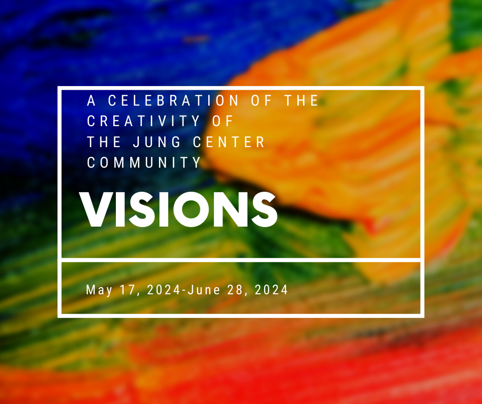 A poster for a celebration of the creativity of The Jung Center community