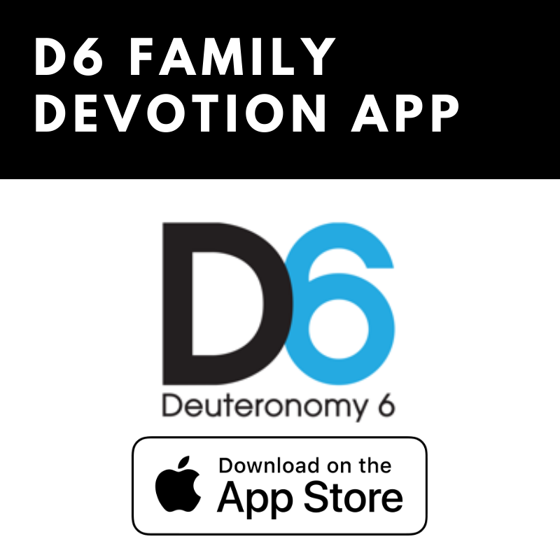 The d6 family devotion app is available on the apple store