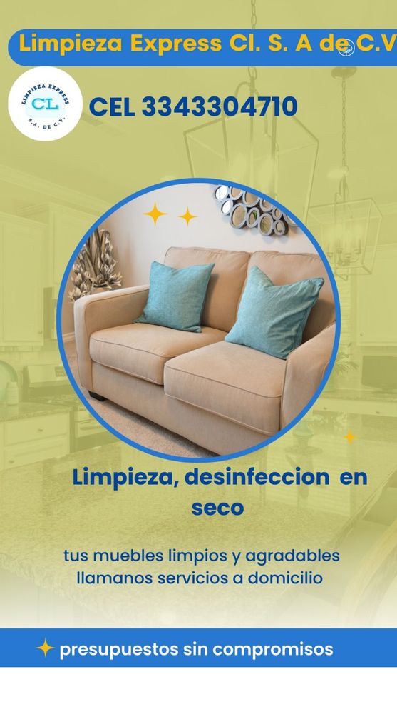 Limpieza, desinfección en seco