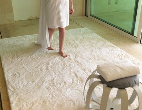 tappeto moderno per l’arreamento del bagno