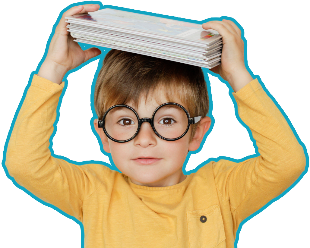 Kid Wearing Glasses — Summerville, SC — Greater Things Extended Learning Program