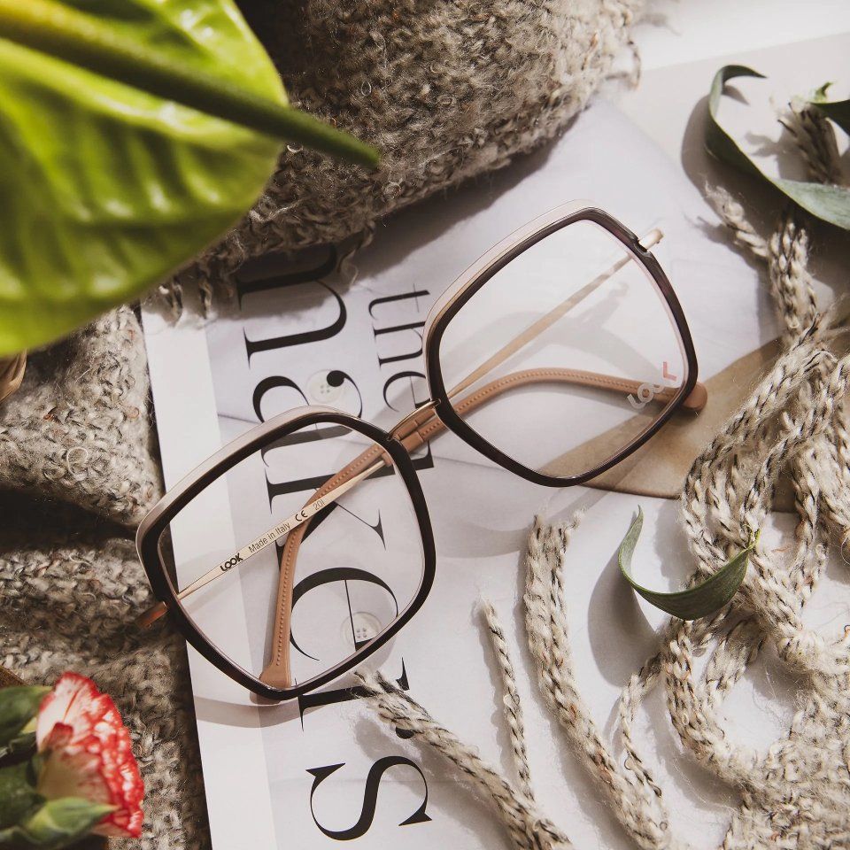 Occhiali da vista quadrati