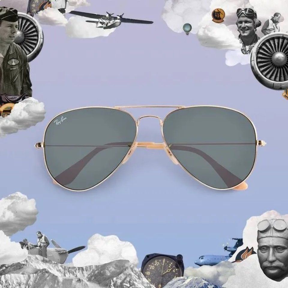 Occhiali Ray-Ban a goccia