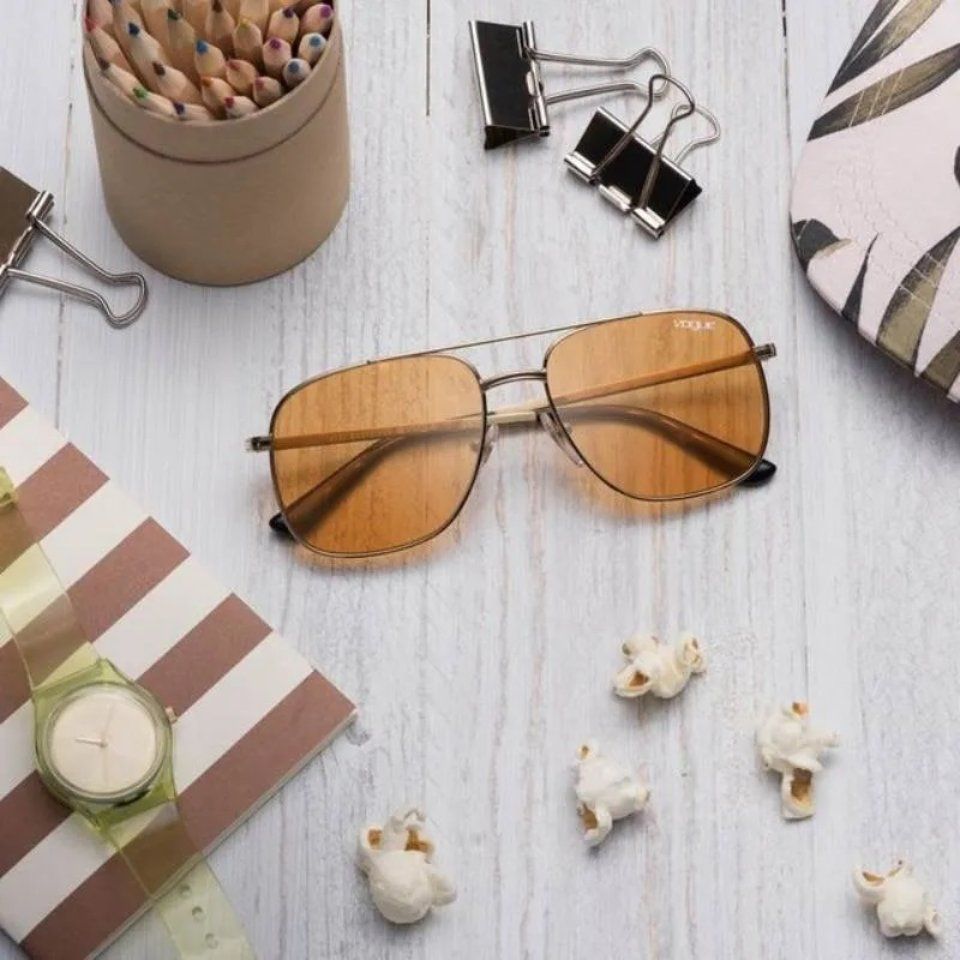 Occhiali lenti arancioni