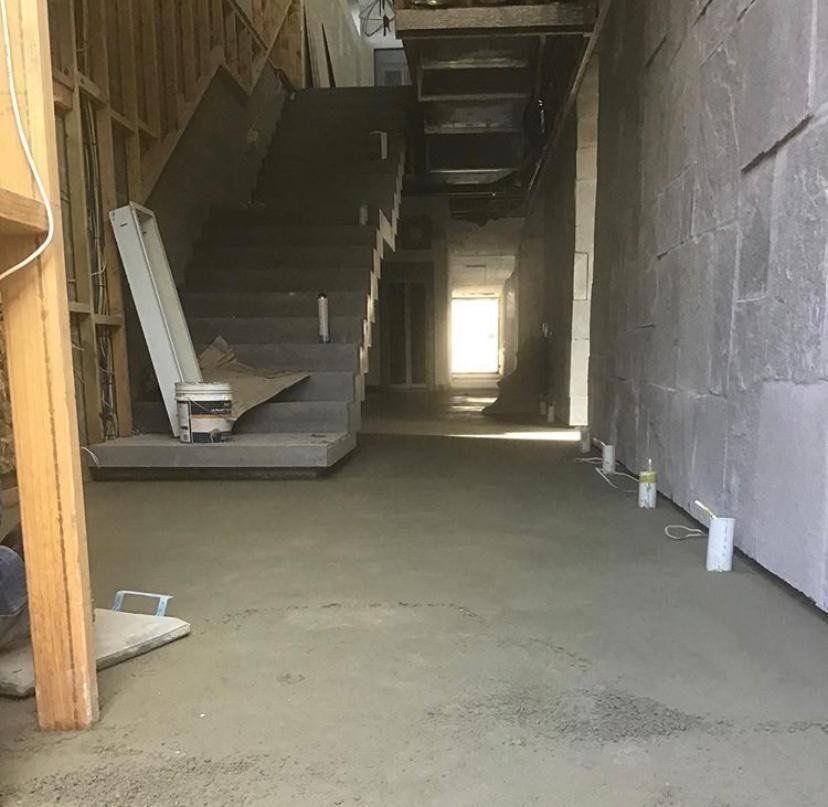 Large house being constructed