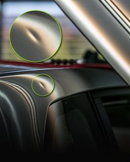 paintless dent repair technique