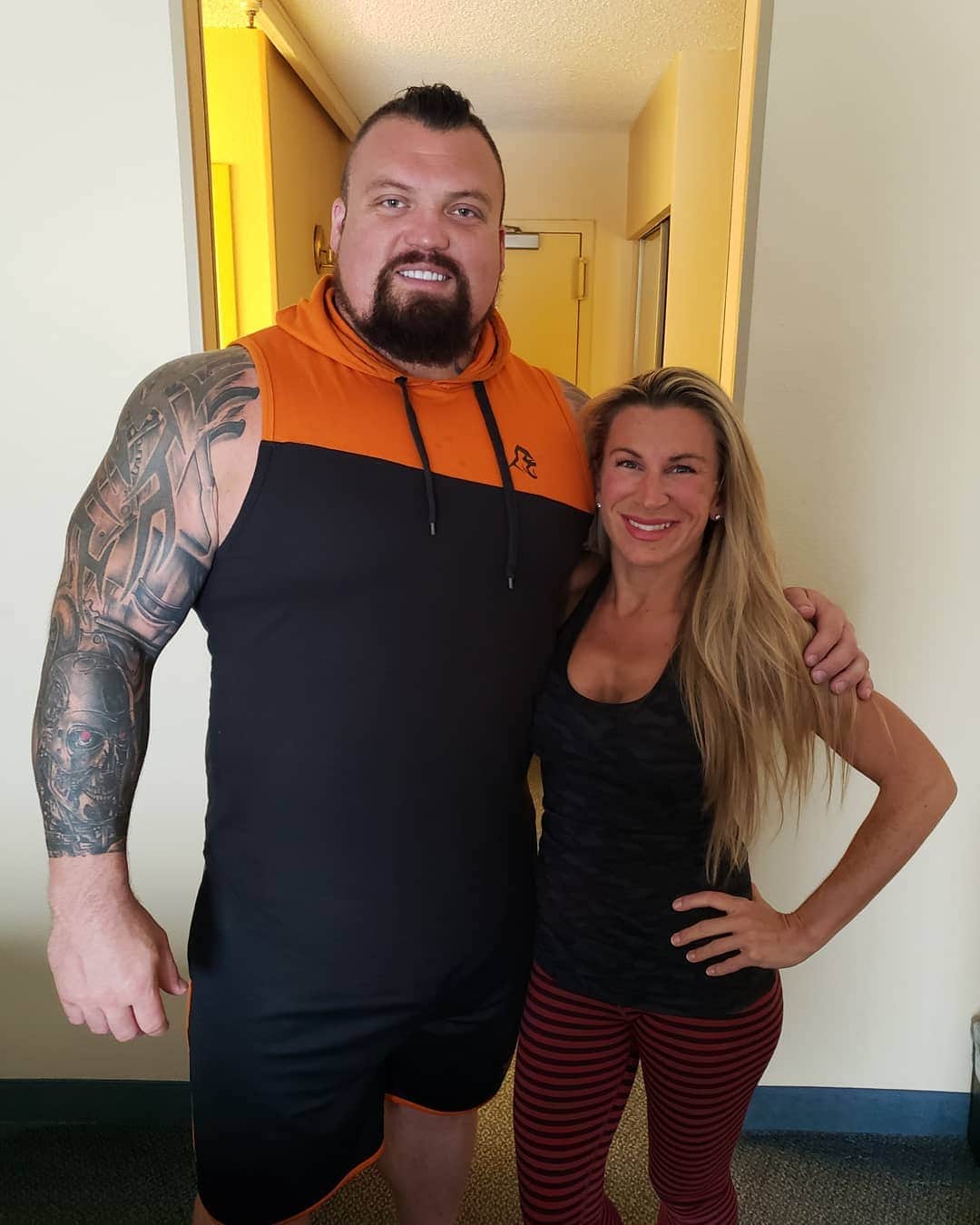 Huge Man with Heidi — Grand Haven, MI — Dig Deep Massage Co.
