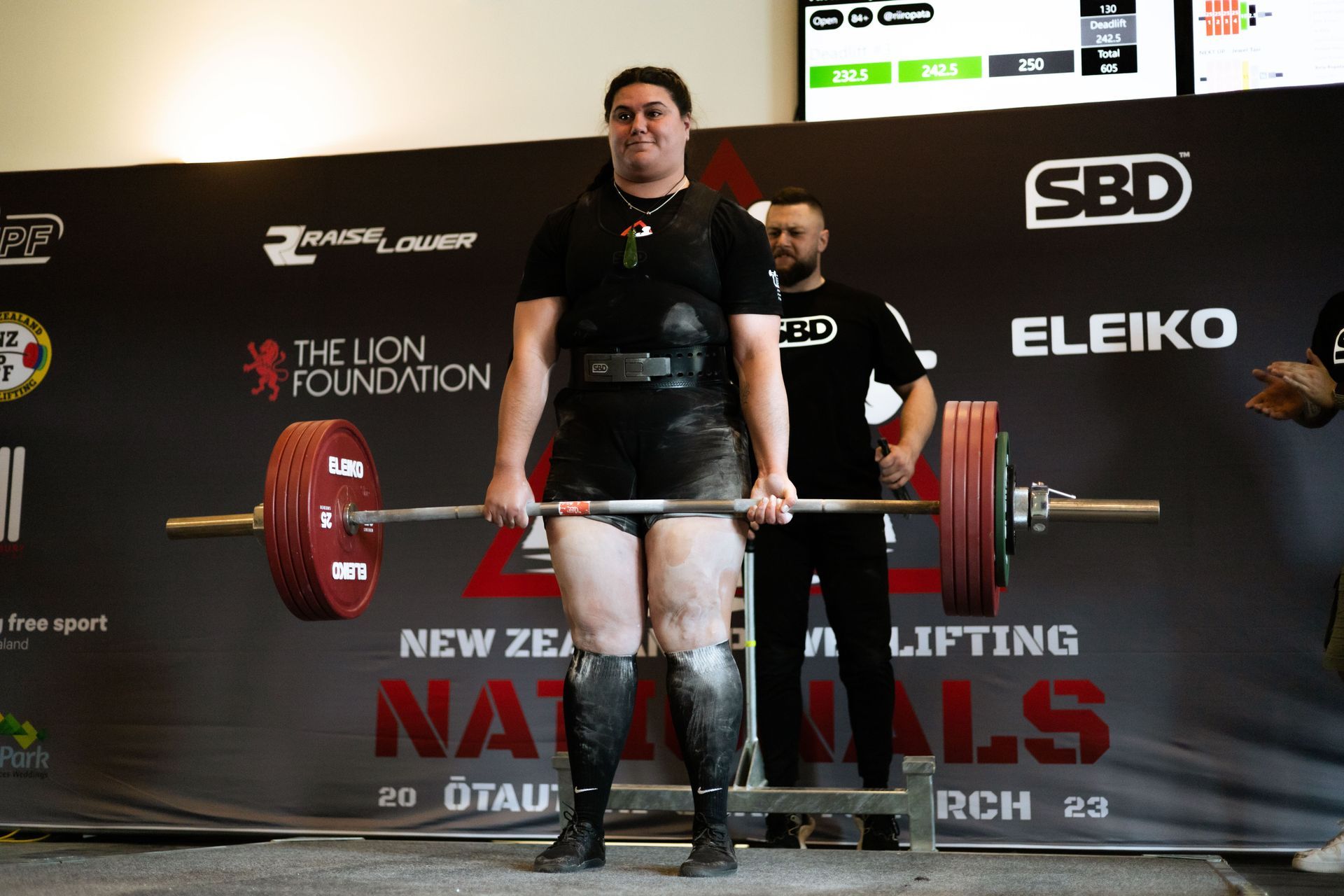 Competing at the Commonwealth Powerlifting Championships 2024