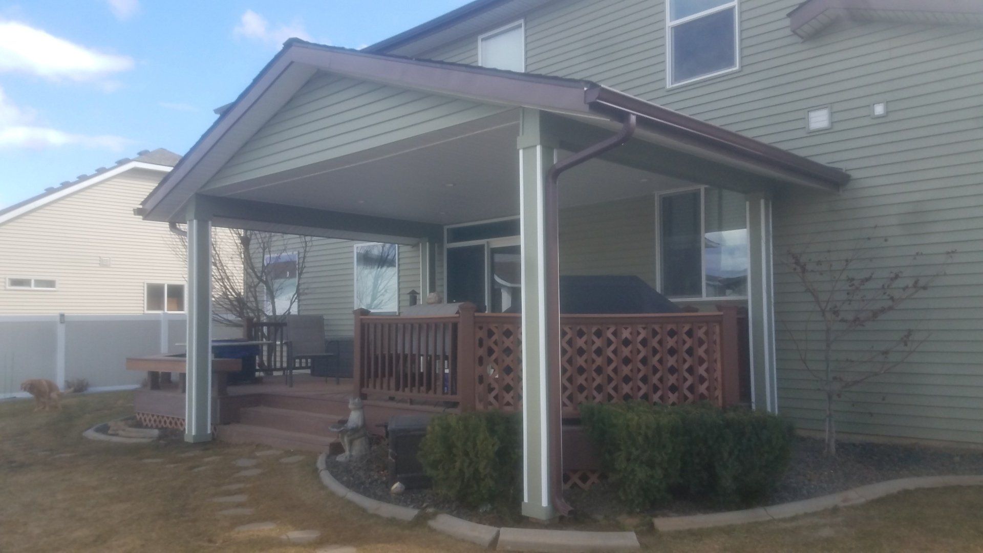 Gorrel deck cover created by Alpine Construction