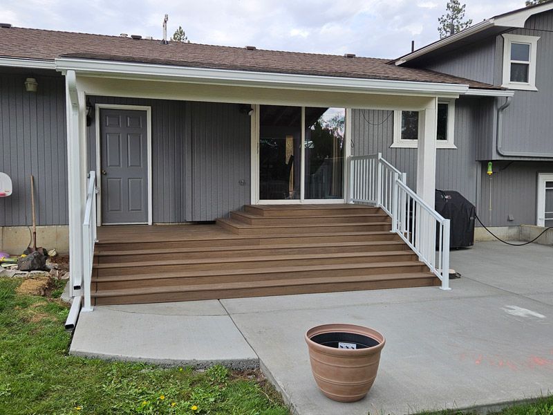 Deck and deck cover project