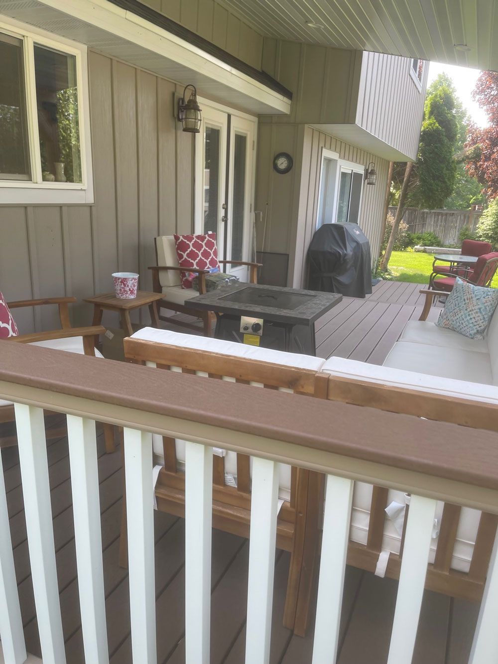 lindsey deck project side view