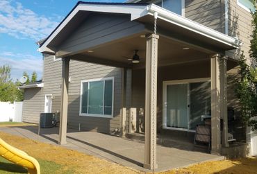 Patio Cover built by Alpine Construction