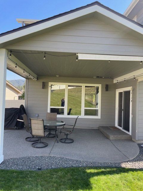 covered patio project