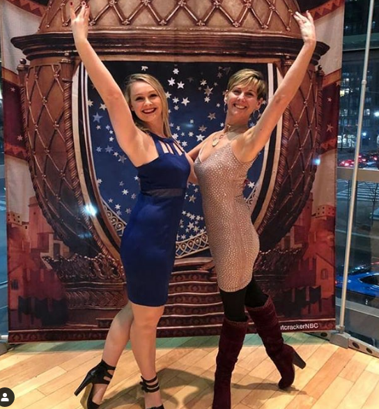 Lisa with her daughter