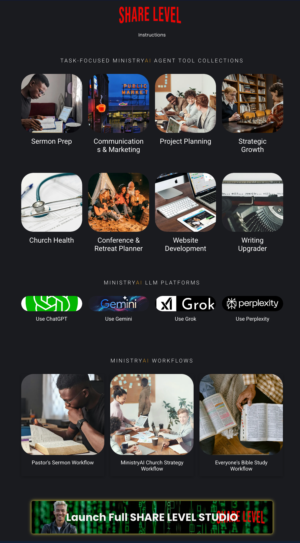 A screenshot of a website with a lot of pictures on it.