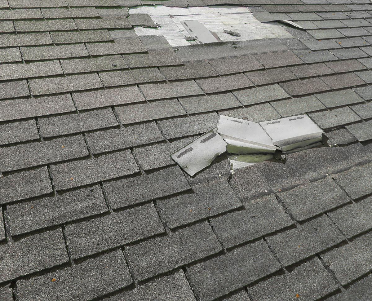 Storm Damage Roof — Wisconsin Rapids, WI — Link's Contracting Inc.