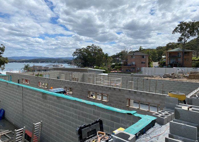 Construction Brick House — Terrigal, NSW — Ampower Bricklayers
