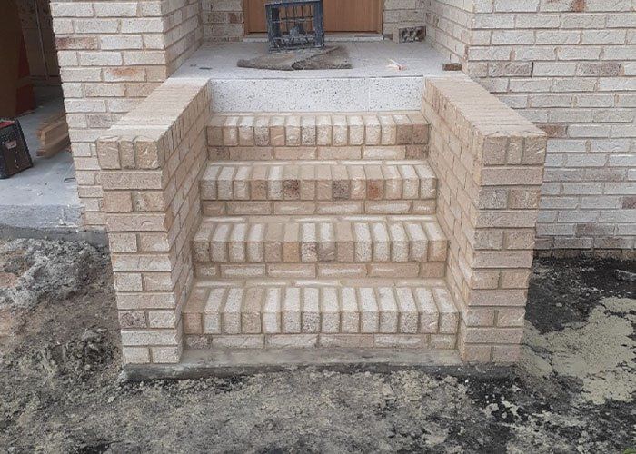 Brick Staircase Design — Terrigal, NSW — Ampower Bricklayers