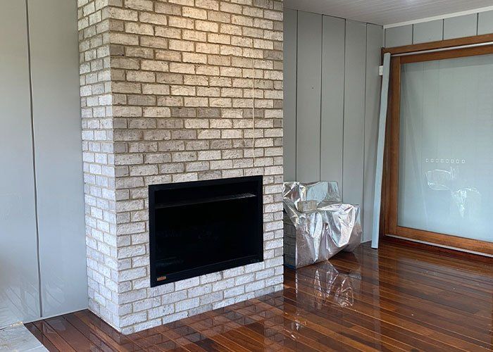 Fireplace Brick Wall Ideas — Terrigal, NSW — Ampower Bricklayers