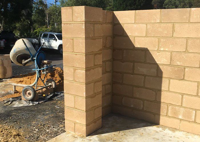 Brick Walls — Terrigal, NSW — Ampower Bricklayers