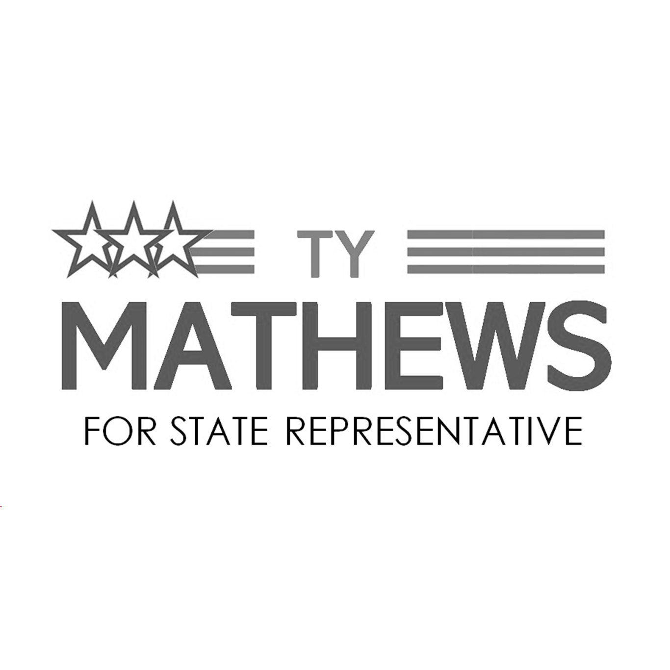 The logo for Ty Mathews for state representative