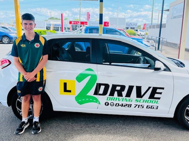 Driving lesson completed — L2Drive Driving School in Warwick, QLD