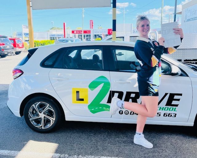 Driving Class completion— L2Drive Driving School in Warwick, QLD