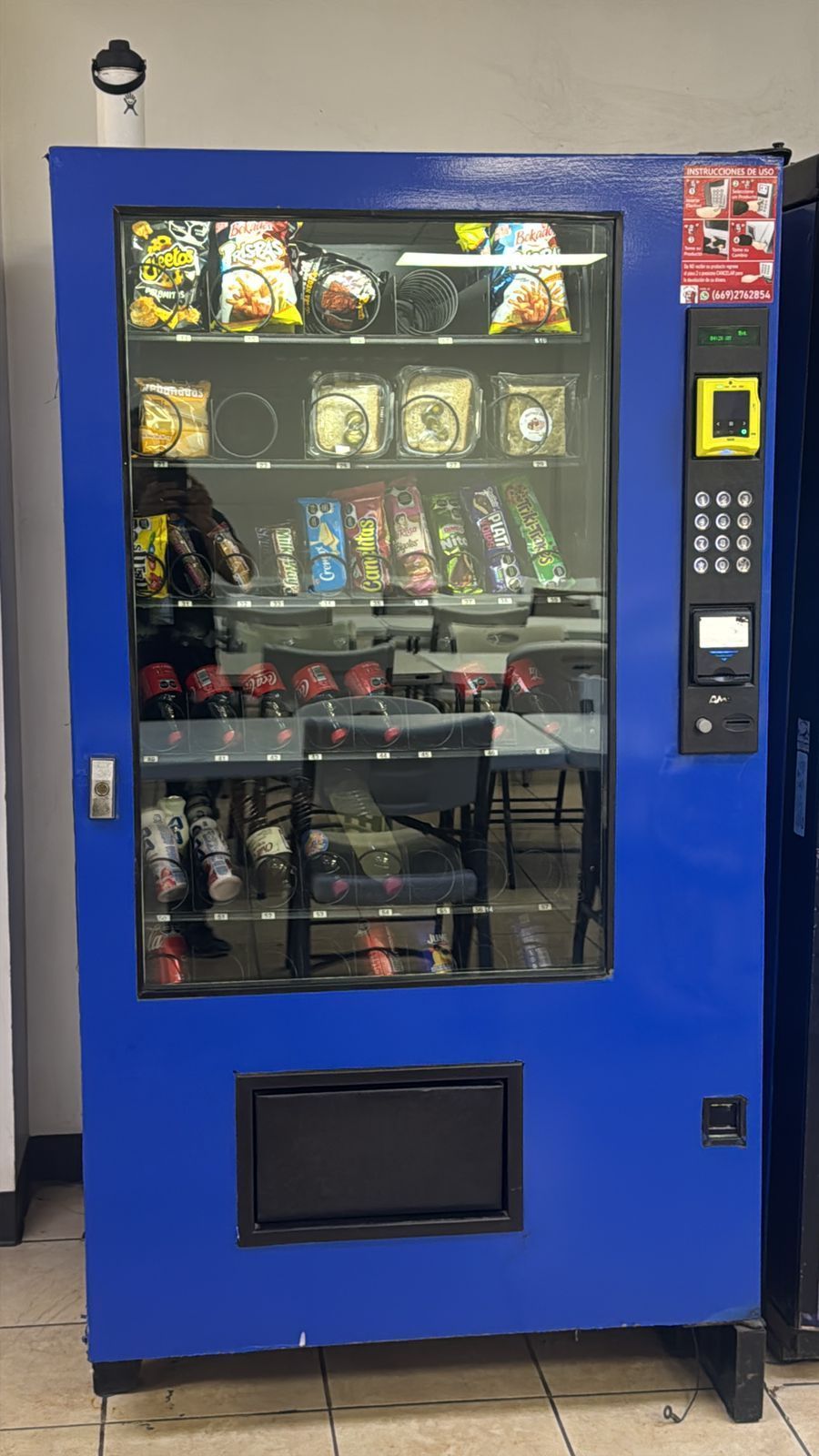 Actualización de máquinas expendedoras