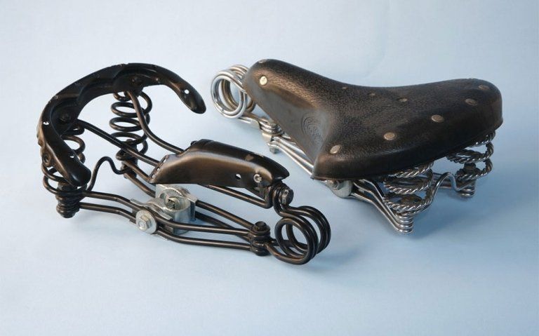 Selle con molle per selle biciclette vercurago