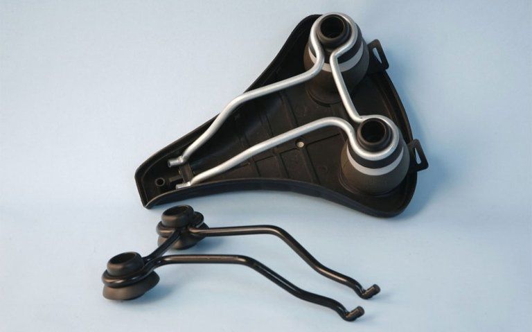 Sella con molle per selle biciclette vercurago