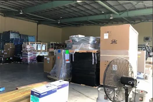 Packages Ready for Distribution — Griffin Distributors in Mount St John, QLD