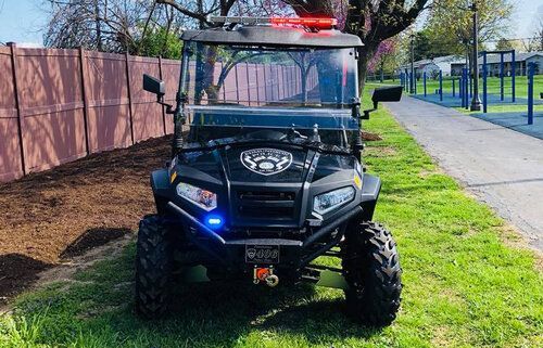 Edmundson Police Vehicle