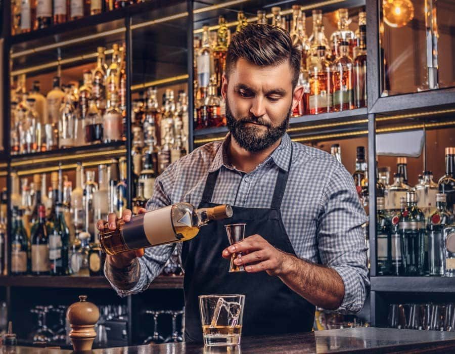 Bartender who has a RBS Certification