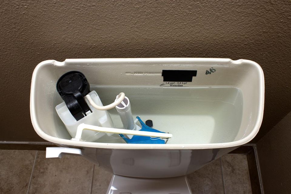 Plumbing Repair — Toilet Tank in Dayton, OH