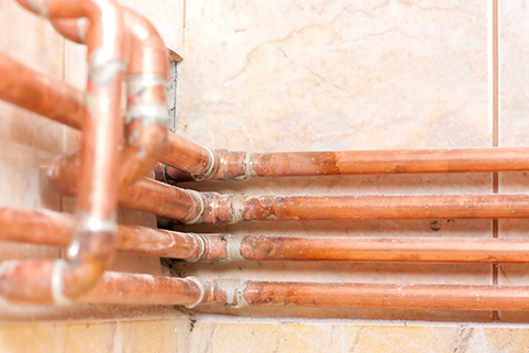 Orange Pipes — Dayton, OH — Complete Plumbing