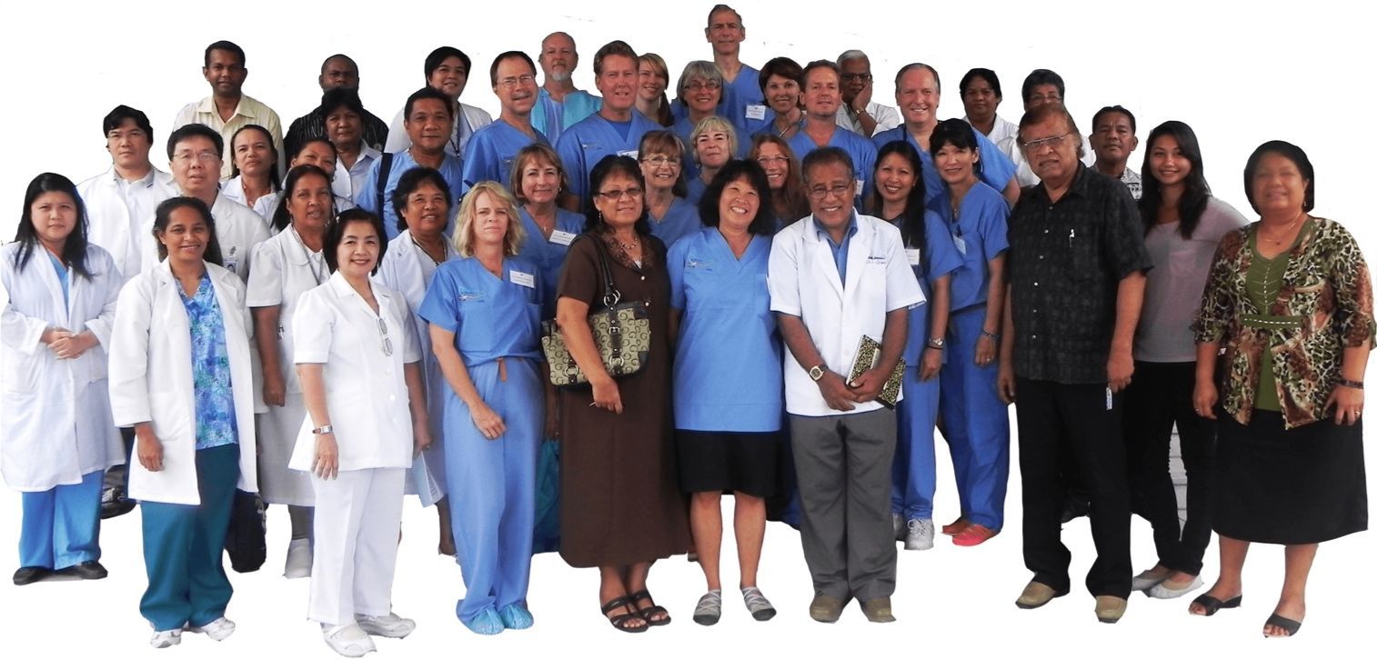A large group of people are posing for a picture