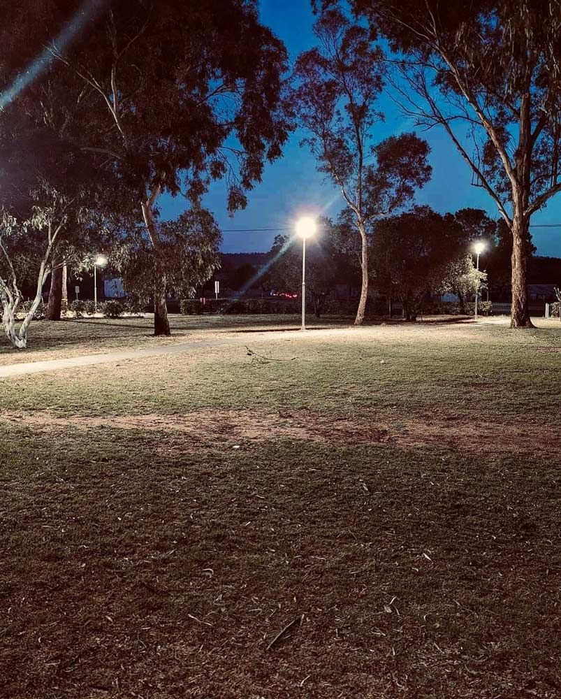 Successful Electricity Installation On Park — Firewerx In Dubbo, NSW