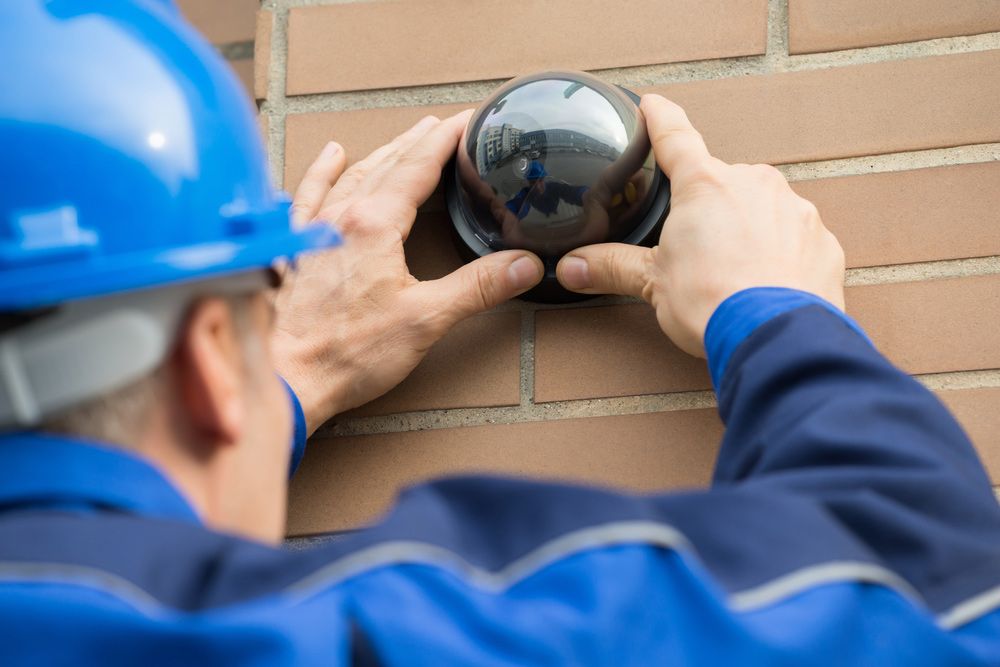 Dome Security Camera Installation