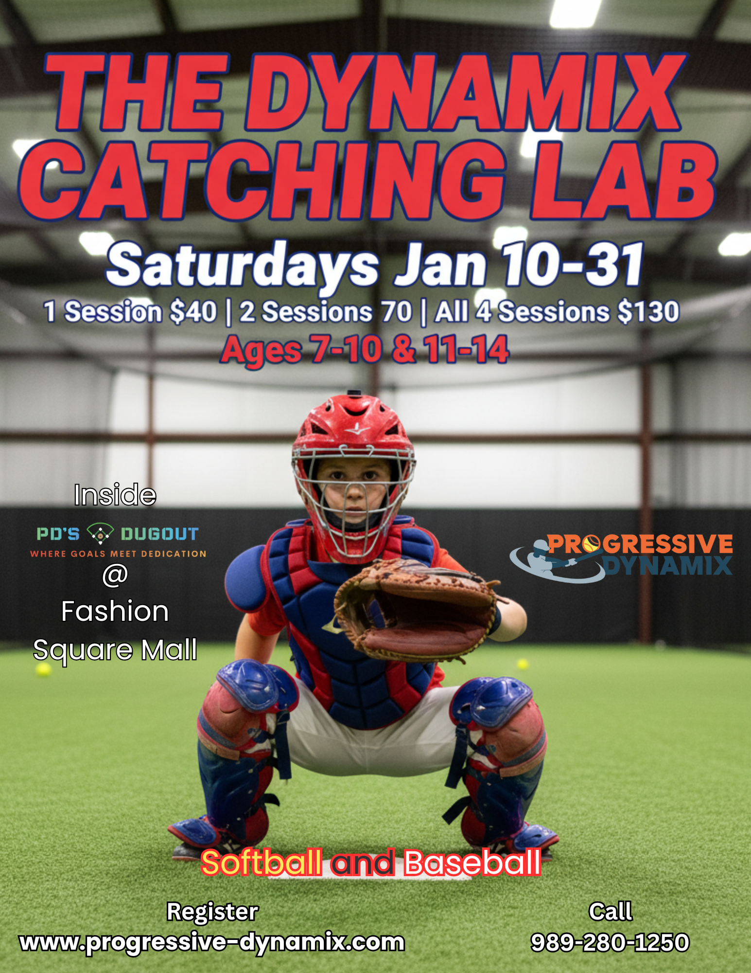 Saturday Hitting Clinic for baseball and softball