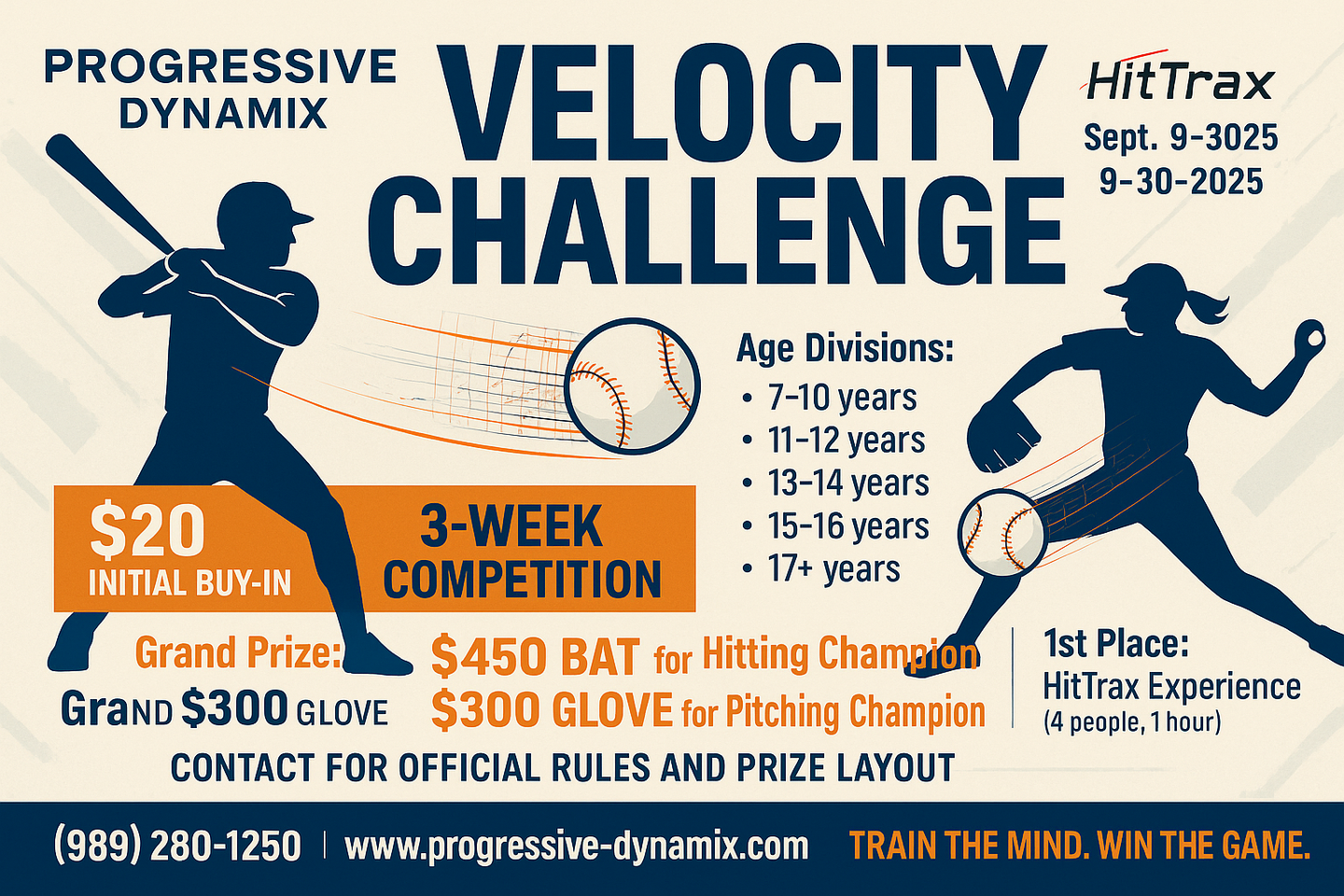 Velocity Challenge / Baseball / Softball / Hitting  / Pitching / Saginaw