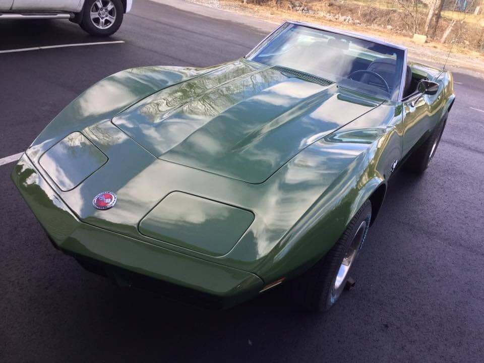Protect — Green Corvette in Asheville, TN