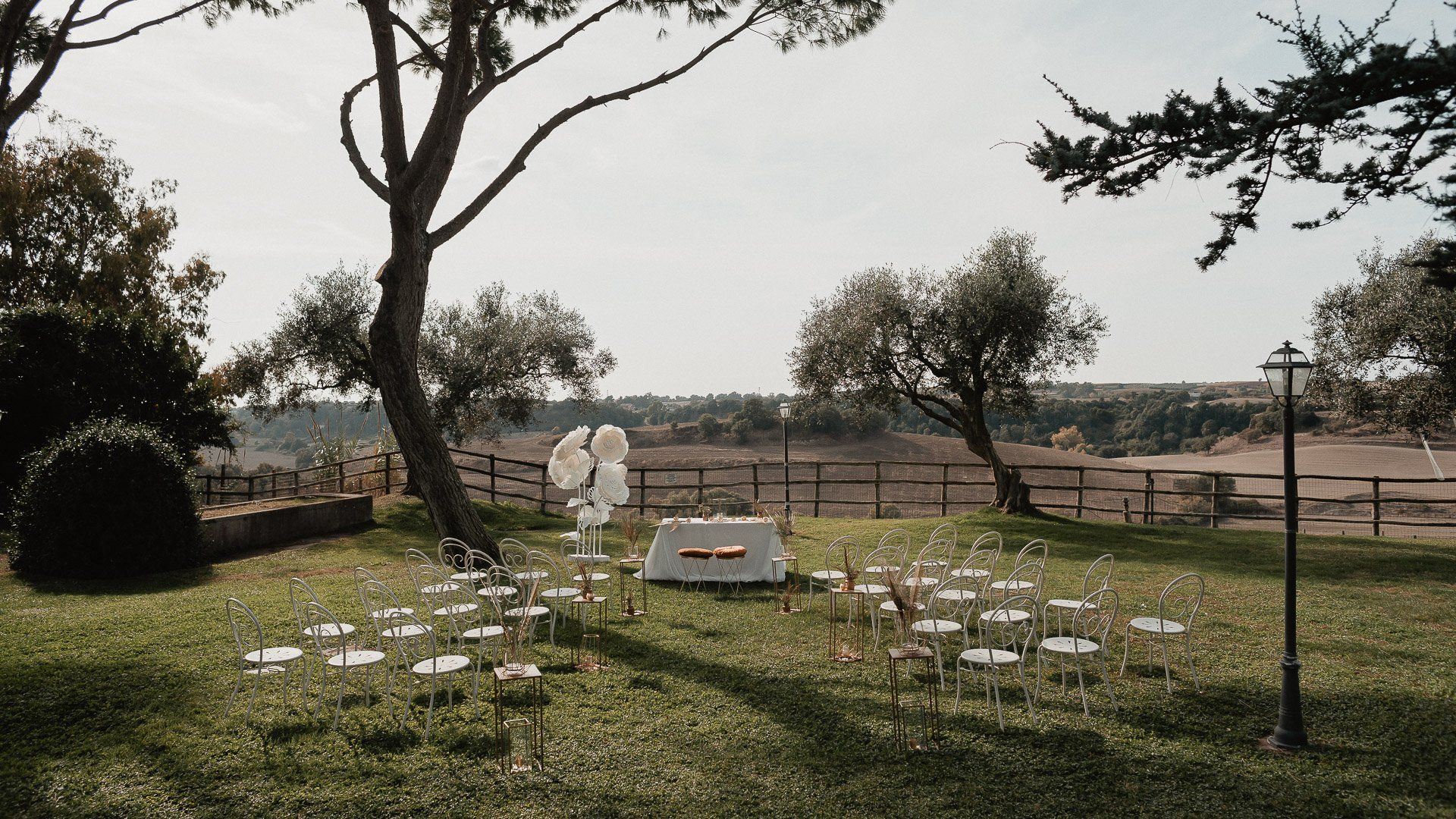 location per matrimoni con prato