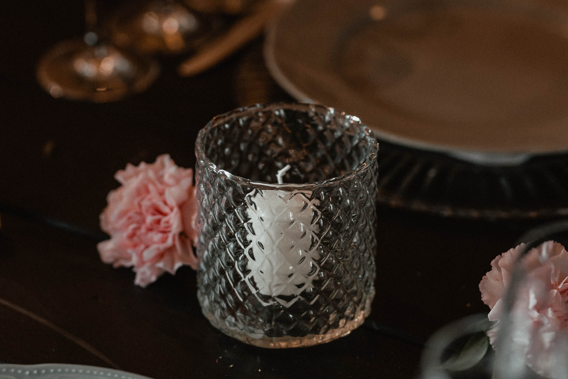 candele allestimento location per matrimoni