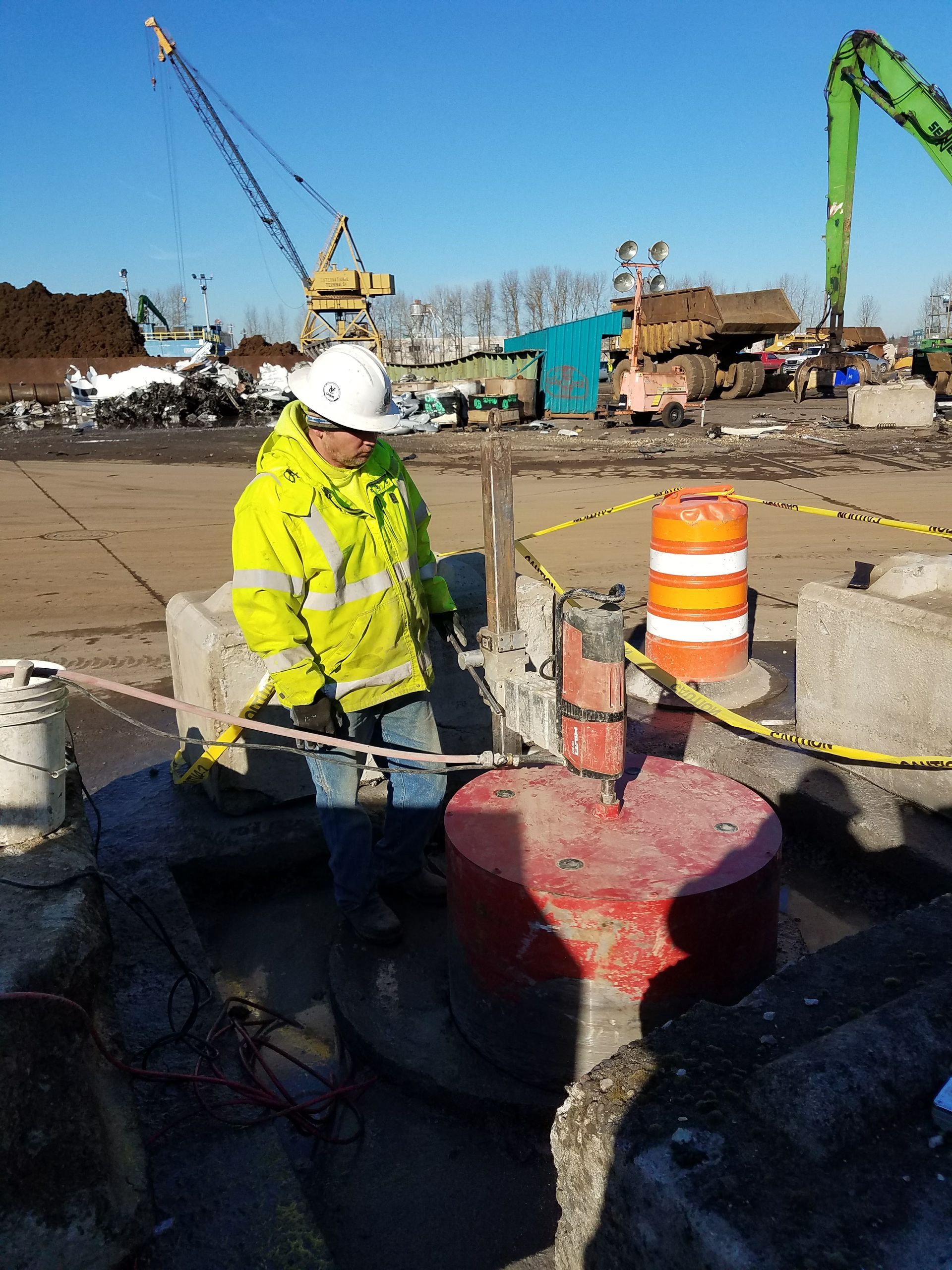 Project - core drilling - a cut above concrete